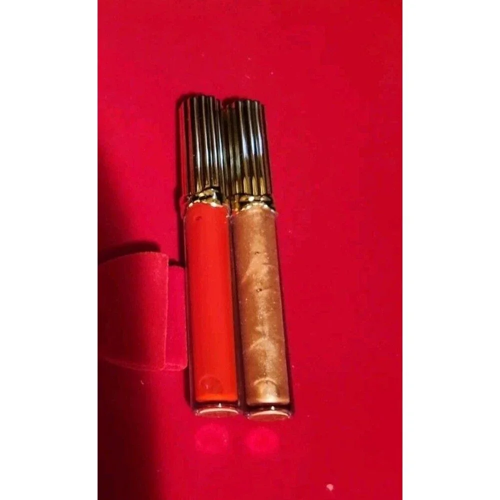 2pc Estee Lauder Pure Color envy Lip Gloss 115 Flash Fire 107 Tender Trap new